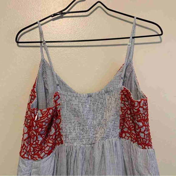 Red and White Women's Dress - Picture 4 of 5